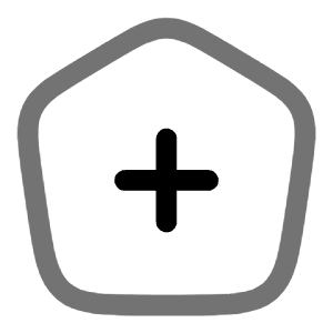Home Add Angle Icon from Solar Line Duotone Set