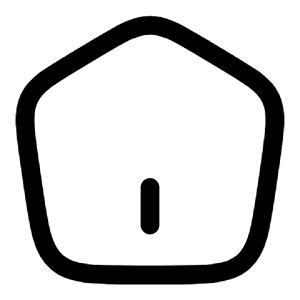 Home Angle 2 Icon from Solar Linear Set