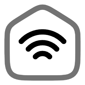 Home WiFi Icon from Solar Line Duotone Set