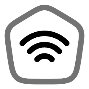 Home WiFi Angle Icon from Solar Line Duotone Set