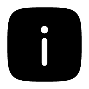 Info Square Icon from Solar Bold Set