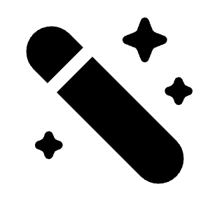 Magic Stick 3 Icon from Solar Bold Set