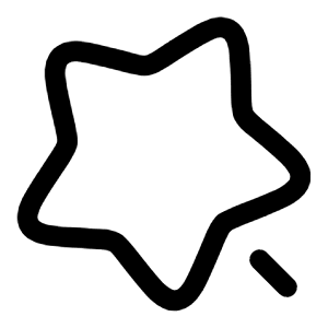 Magic Stick Icon from Solar Linear Set