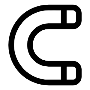 Magnet Icon from Solar Linear Set