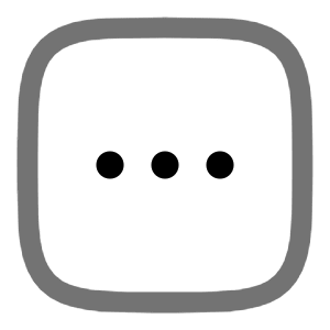 Menu Dots Square Icon from Solar Line Duotone Set