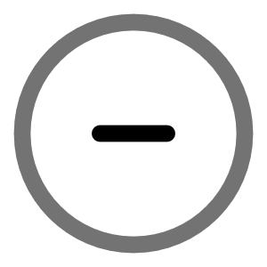 Minus Circle Icon from Solar Line Duotone Set