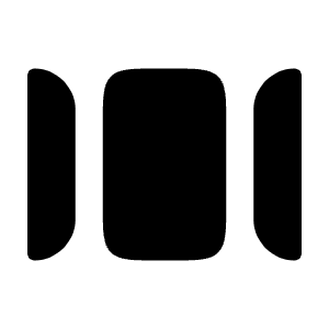 Posts Carousel Horizontal Icon from Solar Bold Set