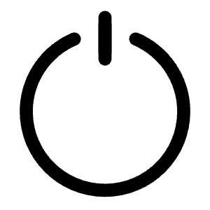 Power Icon from Solar Bold Set