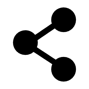 Share Icon from Solar Bold Set