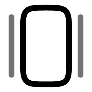 Slider Vertical Minimalistic Icon from Solar Line Duotone Set