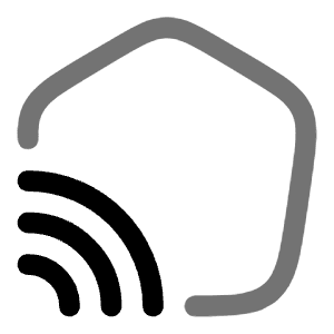 Smart Home Angle Icon from Solar Line Duotone Set
