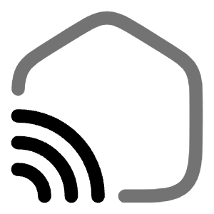 Smart Home Icon from Solar Line Duotone Set