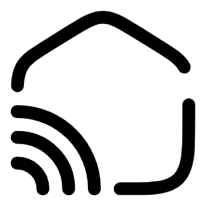 Smart Home Icon from Solar Broken Set