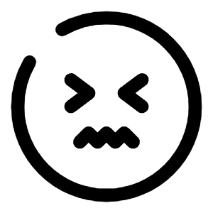 Confounded Circle Icon from Solar Broken Set