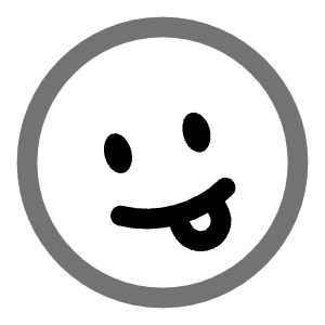 Emoji Funny Circle Icon from Solar Line Duotone Set