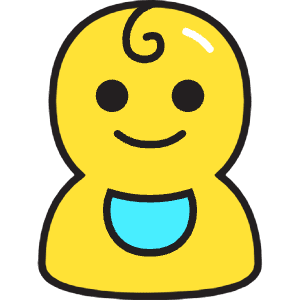 Baby Icon from Stickies Colors - Free Set