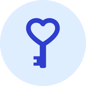 Heart Key Icon from Kameleon Duo - Free Set