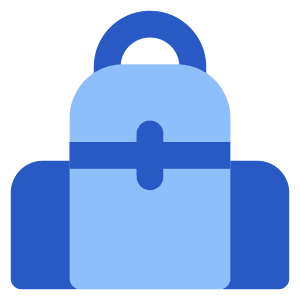 Backpack Icon from Core Flat Set