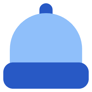 Beanie Icon from Core Flat Set