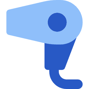 Hair Dryer Icon from Core Flat Set
