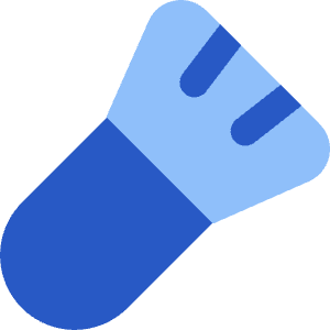 Make Up Brush Icon from Core Flat Set