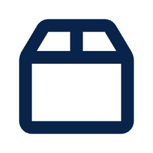 Box Line Icon from Mingcute Line Set