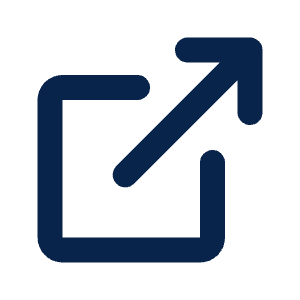 External Link Line Icon from Mingcute Line Set