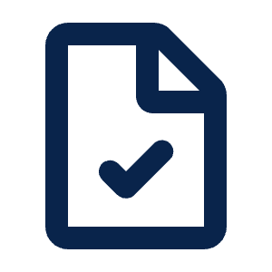 File Check Line Icon from Mingcute Line Set