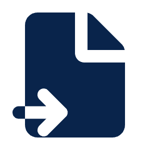 File Import Fill Icon from Mingcute Fill Set