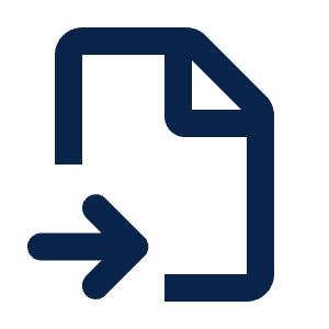 File Import Line Icon from Mingcute Line Set