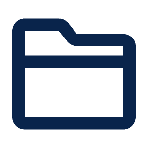 Folder 2 Line Icon from Mingcute Line Set