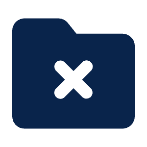 Folder Delete Fill Icon from Mingcute Fill Set