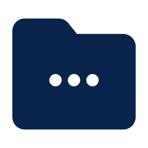 Folder More Fill Icon from Mingcute Fill Set
