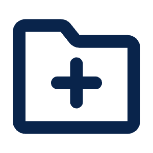 New Folder Line Icon from Mingcute Line Set