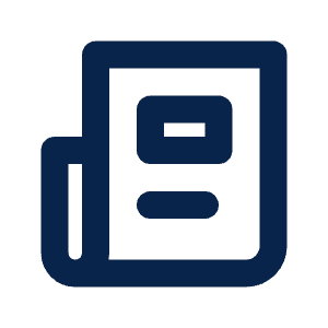 News 2 Line Icon from Mingcute Line Set