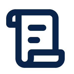 Paper Line Icon from Mingcute Line Set
