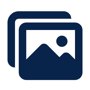 Photo Album Fill Icon from Mingcute Fill Set