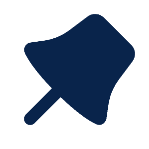 Pin Fill Icon from Mingcute Fill Set