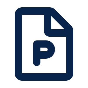 Ppt Line Icon from Mingcute Line Set