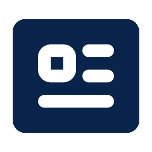 Profile Fill Icon from Mingcute Fill Set