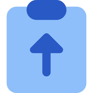 Clipboard Task Submitted Icon from Core Flat Set
