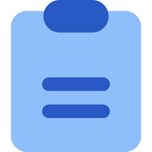 Clipboard Text Icon from Core Flat Set