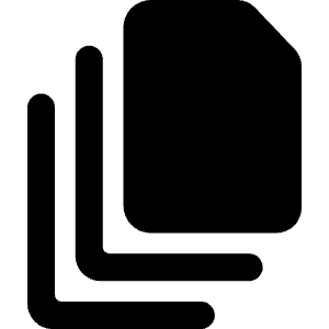 Common File Stack Icon from Ultimate Bold - Free Set