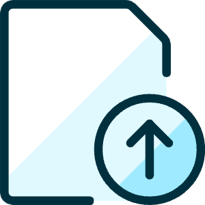 Common File Upload Icon from Ultimate Duotone - Free Set