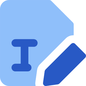 Edit PDF Icon from Core Flat Set