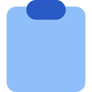 Empty Clipboard Icon from Core Flat Set
