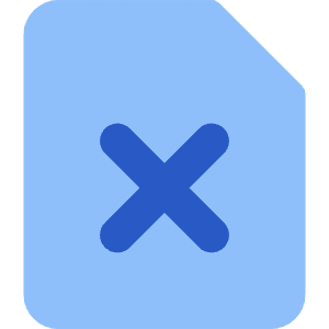 File Delete Icon from Core Flat Set