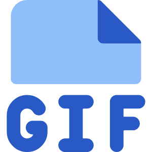 File Gif Icon from Core Flat Set