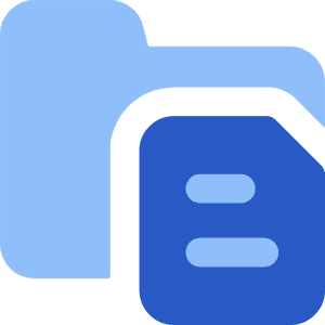 Files And Folders Icon from Core Flat Set