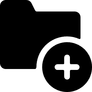 Folder Add Icon from Ultimate Bold - Free Set